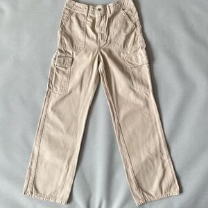 Zara Straight Leg Cargo Khaki Pants Women’s Size 6
